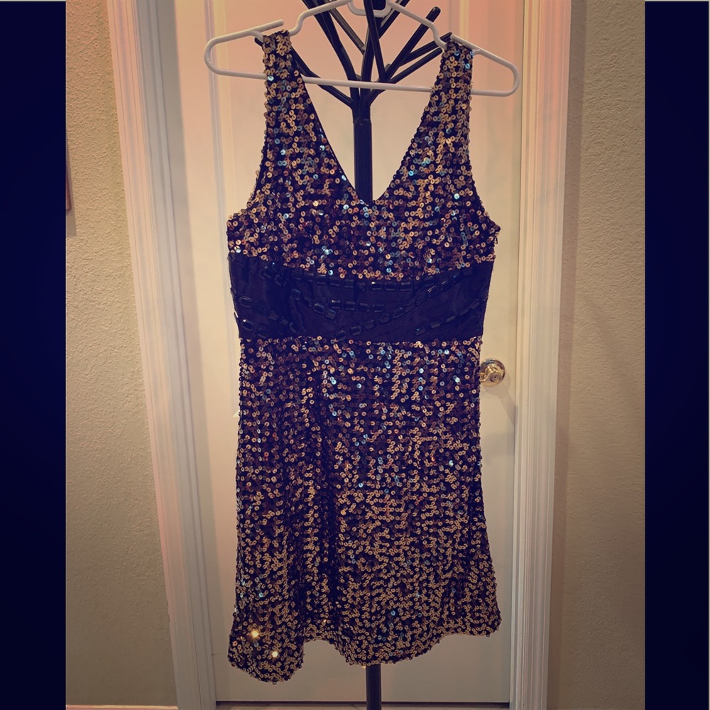 Sequence beautiful vintage dress size M